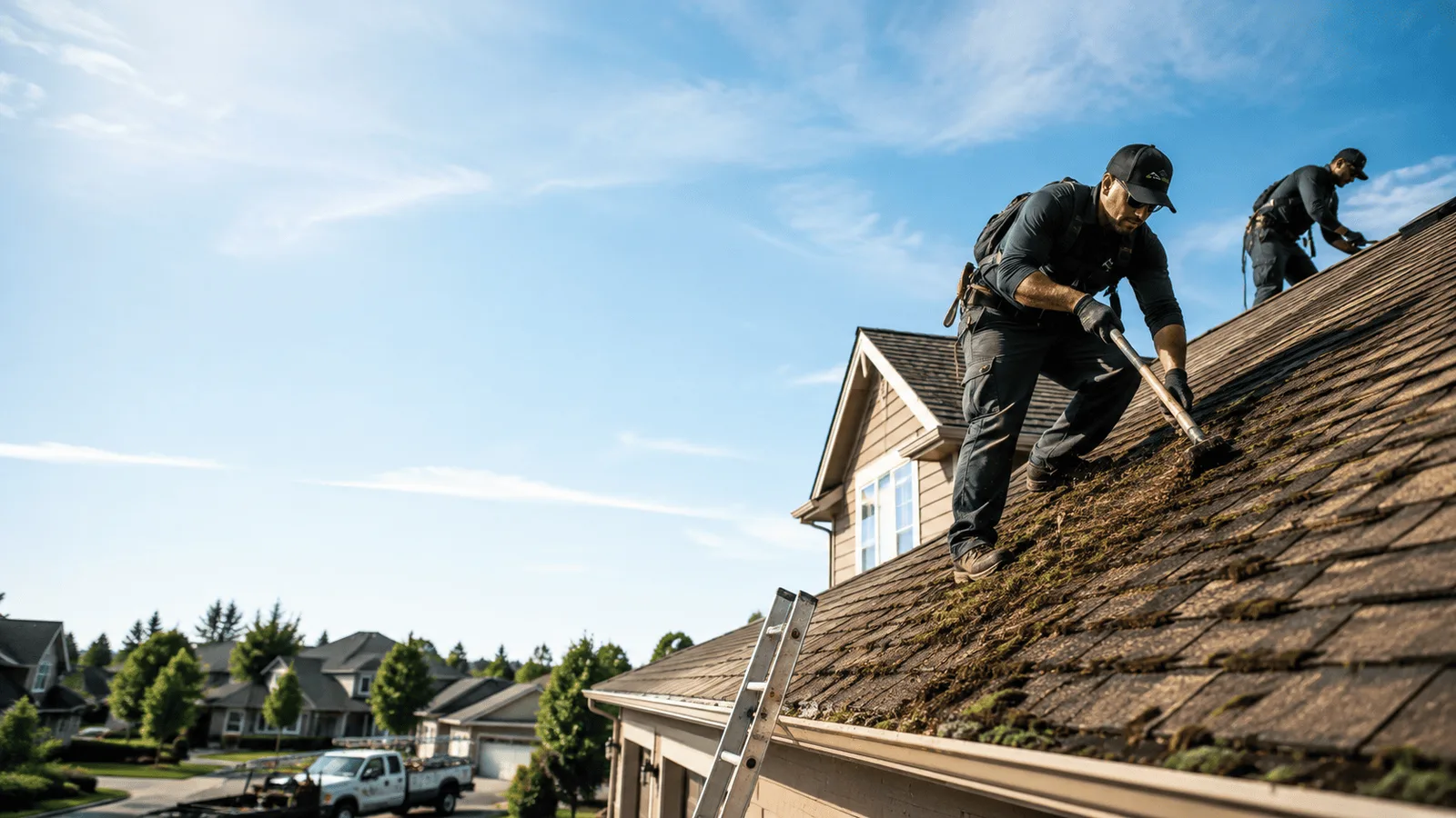 Roof Moss Removal in Floral, AR near me